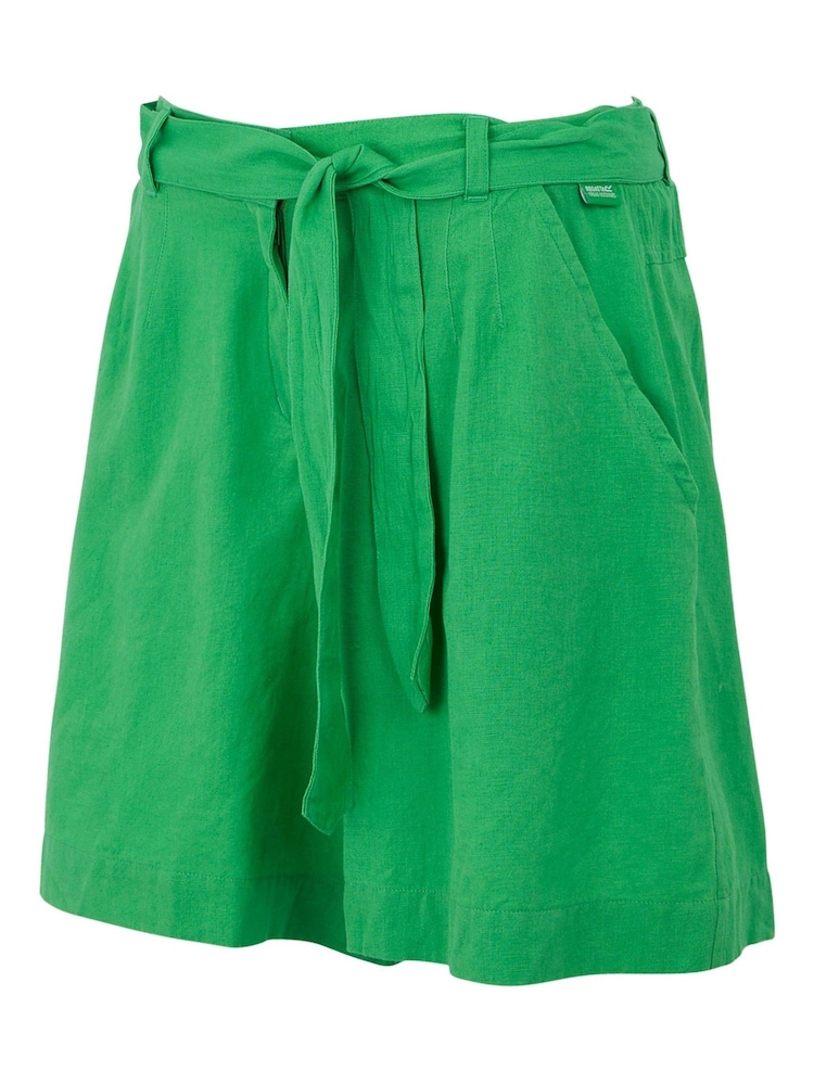 Regatta Green Womens Sabela II Shorts - Image 7 of 7