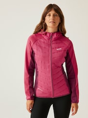 Regatta Pink Womens Andreson VIII Hybrid Walking Jacket - Image 1 of 9