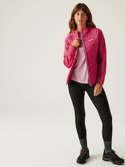 Regatta Pink Womens Andreson VIII Hybrid Walking Jacket - Image 3 of 9