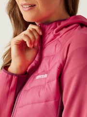 Regatta Pink Womens Andreson VIII Hybrid Walking Jacket - Image 5 of 9