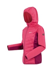 Regatta Pink Womens Andreson VIII Hybrid Walking Jacket - Image 9 of 9