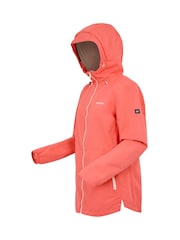 Regatta Orange Womens Hamara IV Waterproof Jacket - Image 9 of 9