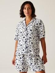 Negro/Blanco - Camisa para mujer Salise de Regatta - Imagen 1 de 7