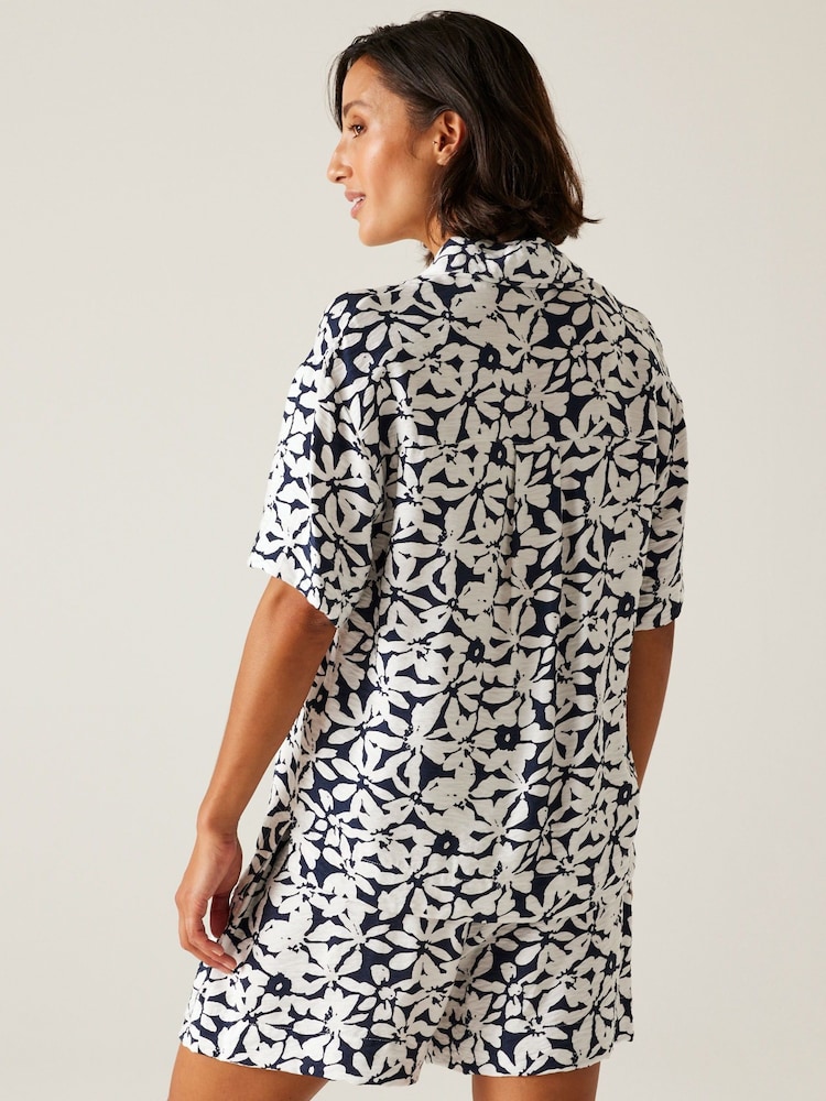 Negro/Blanco - Camisa para mujer Salise de Regatta - Imagen 2 de 7