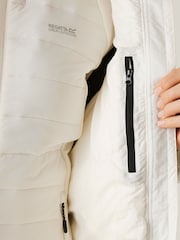 Regatta White Womens Mottere Long Line Heavyweight Jacket - Image 6 of 8