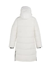 Regatta White Womens Mottere Long Line Heavyweight Jacket - Image 8 of 8