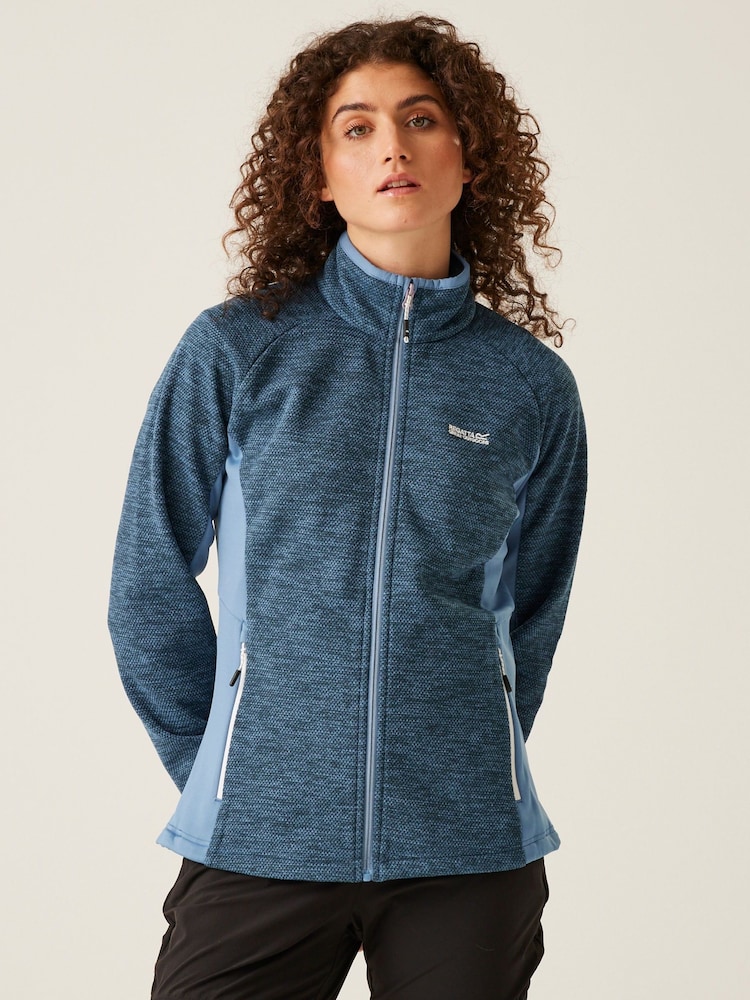 Regatta Blue Womens Highton IV Full Zip Fleece - Image 1 of 6