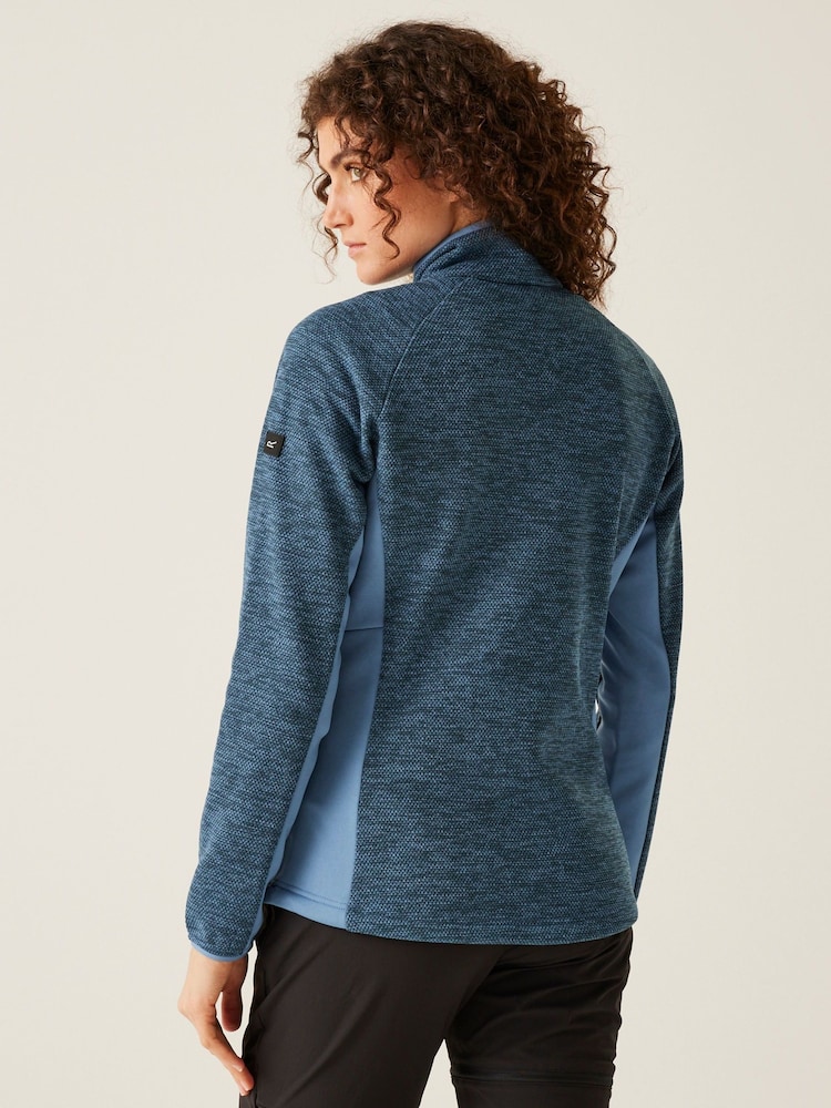 Regatta Blue Womens Highton IV Full Zip Fleece - Image 2 of 6