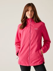 Regatta Pink Womens Hamara IV Waterproof Jacket - Image 1 of 9