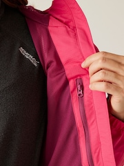 Regatta Pink Womens Hamara IV Waterproof Jacket - Image 4 of 9