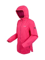 Regatta Pink Womens Hamara IV Waterproof Jacket - Image 9 of 9