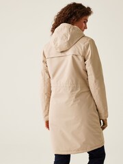 Regatta Cream Womens Romine II Waterproof Parka Jacket - Image 2 of 9