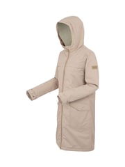 Regatta Cream Womens Romine II Waterproof Parka Jacket - Image 9 of 9