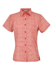 Regatta Orange Womens Mindano VIII Short Sleeve Shirt - Image 5 of 7