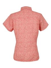 Regatta Orange Womens Mindano VIII Short Sleeve Shirt - Image 6 of 7