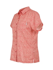 Regatta Orange Womens Mindano VIII Short Sleeve Shirt - Image 7 of 7