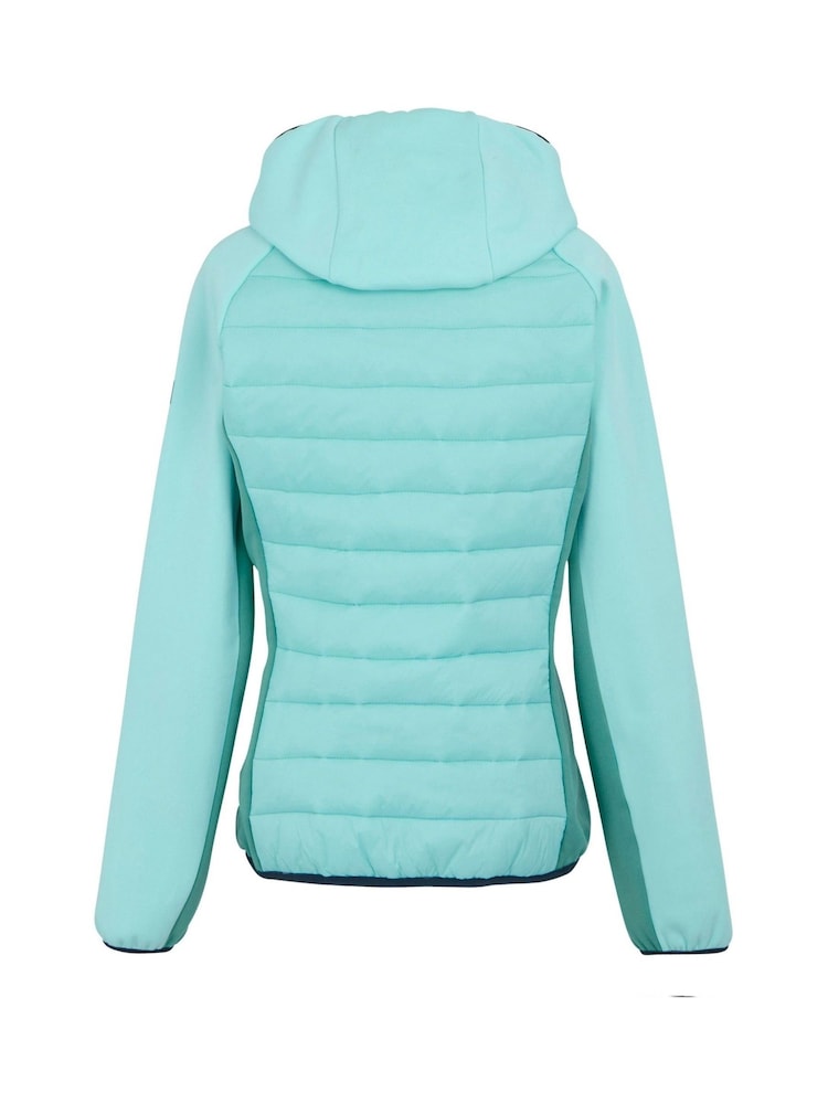 Regatta Blue Womens Andreson VIII Hybrid Jacket - Image 8 of 8