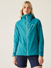 Regatta Blue Womens Birchdale II Waterproof Jacket - Image 1 of 9
