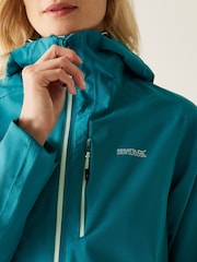 Regatta Blue Womens Birchdale II Waterproof Jacket - Image 5 of 9
