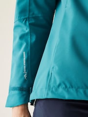Regatta Blue Womens Birchdale II Waterproof Jacket - Image 6 of 9
