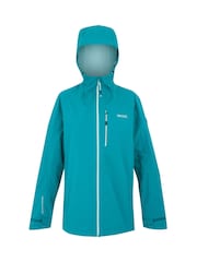 Regatta Blue Womens Birchdale II Waterproof Jacket - Image 7 of 9