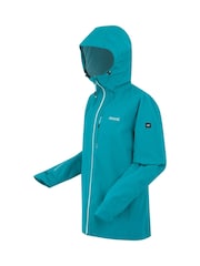 Regatta Blue Womens Birchdale II Waterproof Jacket - Image 9 of 9