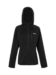 Regatta Black Womens Newhill Hooded Fleece - Image 5 of 7