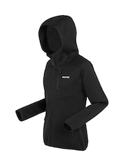 Regatta Black Womens Newhill Hooded Fleece - Image 7 of 7