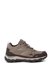 Regatta Brown Light Womens Holcombe III Low Waterproof Walking Boots - Image 1 of 5
