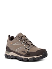 Regatta Brown Light Womens Holcombe III Low Waterproof Walking Boots - Image 2 of 5