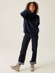 Regatta Blue Womens Bardou II Fluffy Jumper - Image 3 of 6