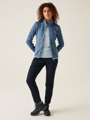Regatta Sky Blue Womens Newhill Full Zip Fleece - Image 3 of 7