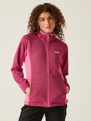Regatta Pink Womens Highton IV Full Zip Fleece - Image 1 of 7