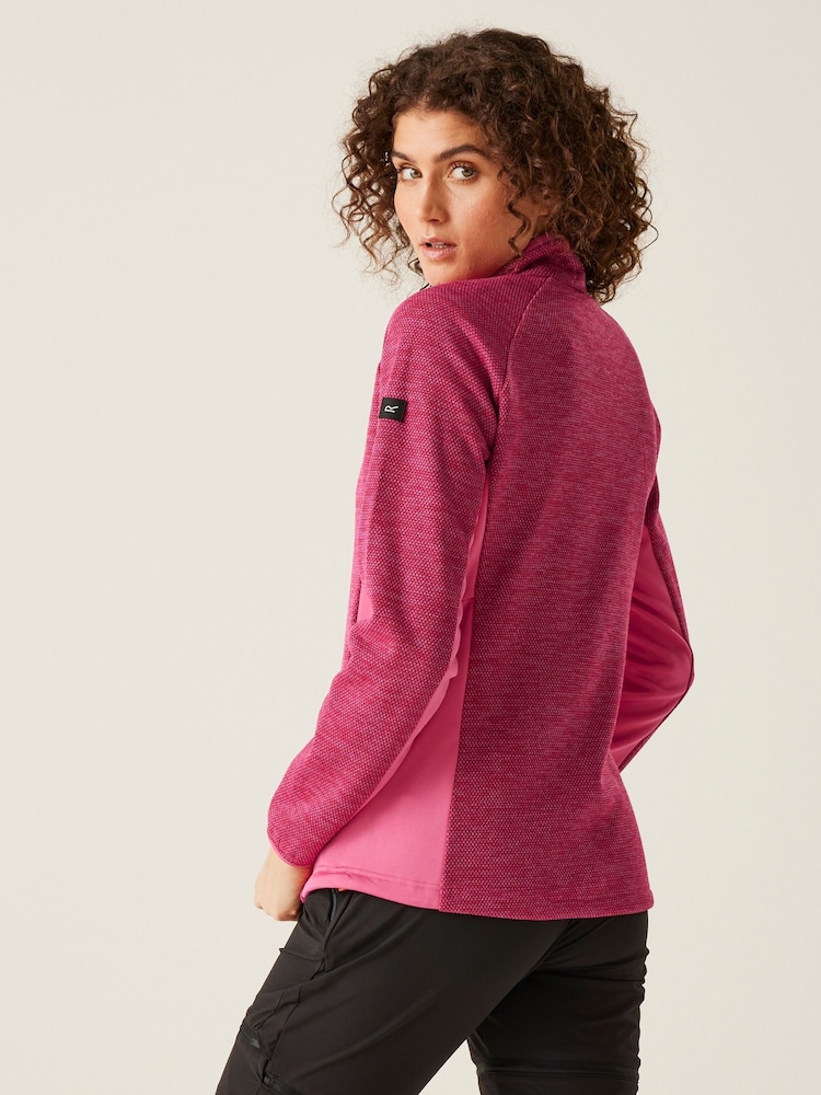 Regatta Pink Womens Highton IV Full Zip Fleece - Image 2 of 7