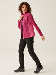 Regatta Pink Womens Highton IV Full Zip Fleece - Image 3 of 7