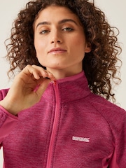 Regatta Pink Womens Highton IV Full Zip Fleece - Image 4 of 7