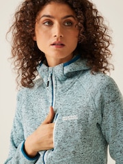 Regatta Blue Womens Newhill Hooded Fleece - Image 2 of 2