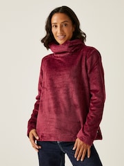 Regatta Red Womens Bardou II Fluffy Jumper - Image 1 of 6