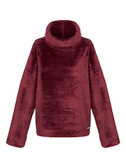 Regatta Red Womens Bardou II Fluffy Jumper - Image 4 of 6