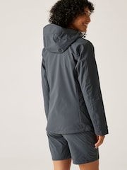 Серый - Regatta Womens Birchdale II Waterproof Jacket - Изображение 2 из 4
