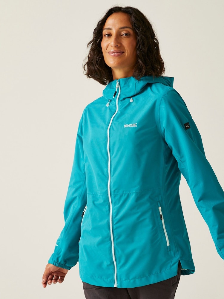 Regatta Blue Womens Hamara IV Waterproof Jacket - Image 1 of 9