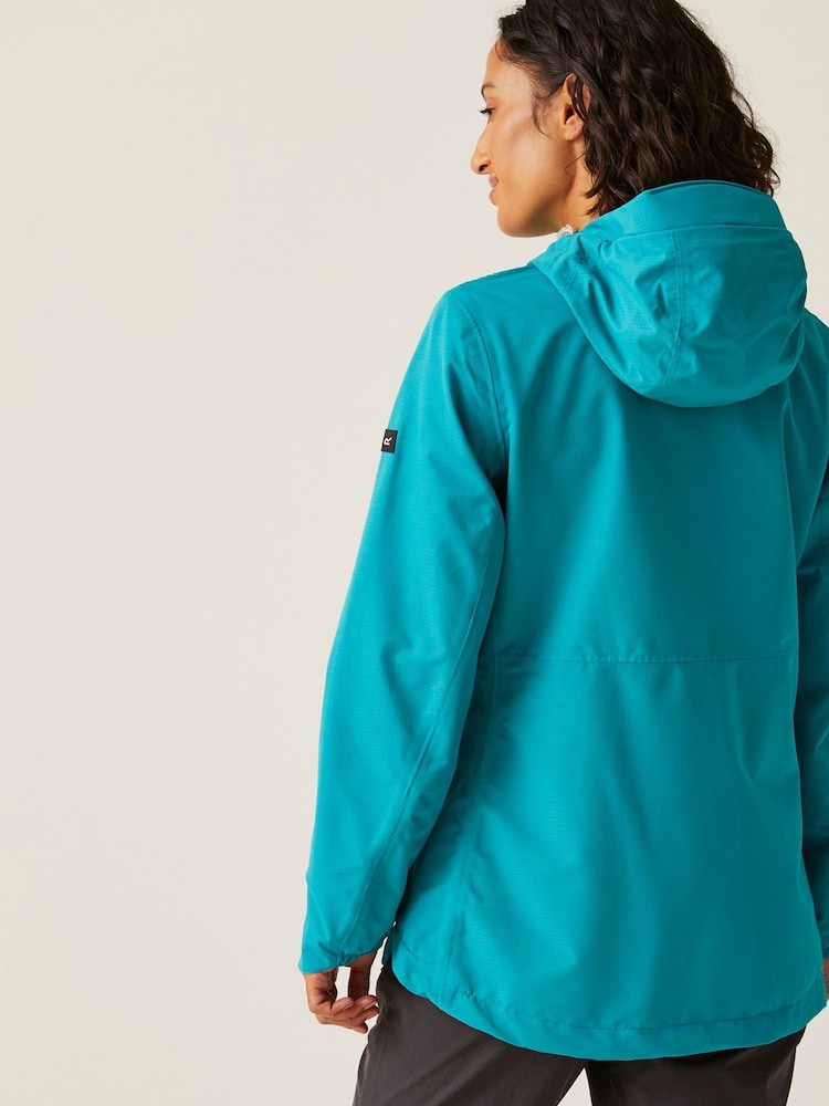 Regatta Blue Womens Hamara IV Waterproof Jacket - Image 2 of 9