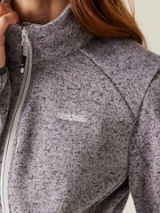 Morado - Regatta Womens Newhill II Fleece - Imagen 4 de 7