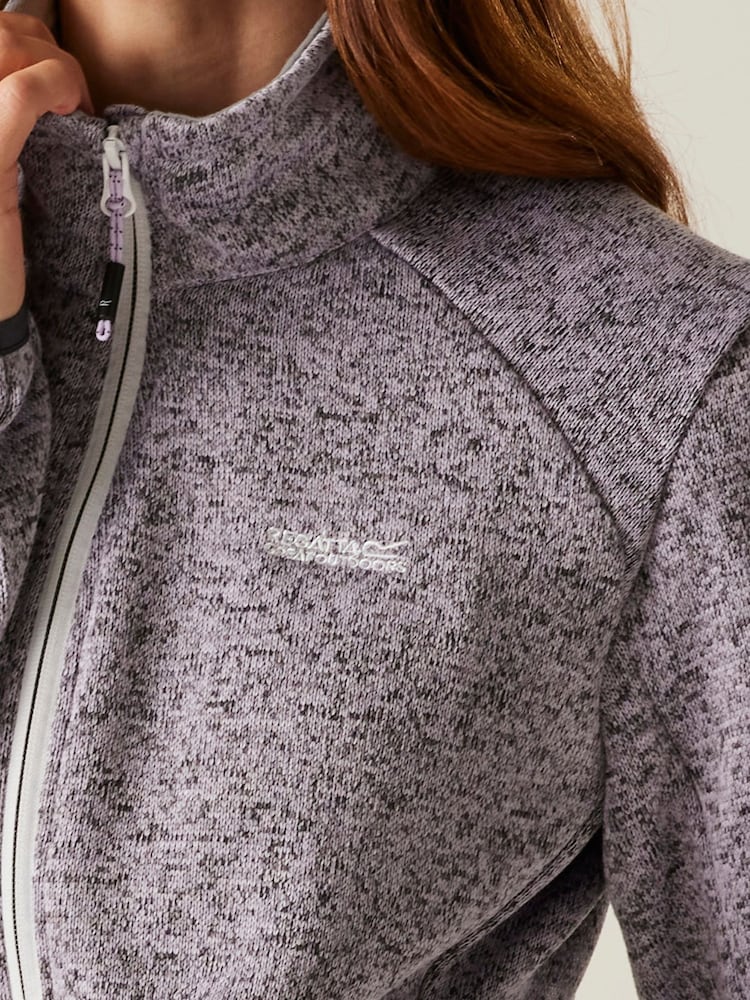 Regatta Purple Womens Newhill II Fleece - Image 4 of 7