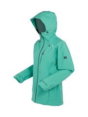 Regatta Green Womens Birchdale Waterproof Jacket - Image 7 of 9