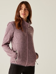 Rosa - Regatta Womens Newhill II Fleece - Imagen 1 de 7