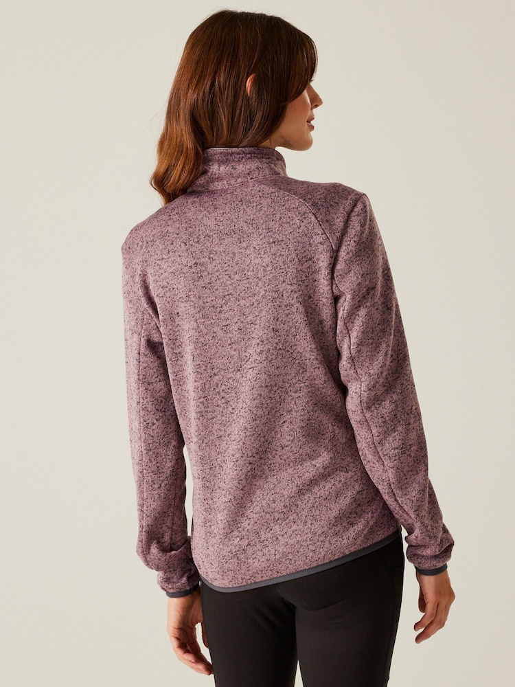 Rosa - Regatta Womens Newhill II Fleece - Imagen 2 de 7