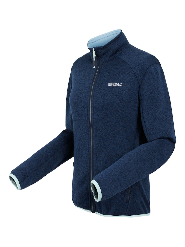 Azul - Regatta Womens Newhill II Fleece - Imagen 7 de 7