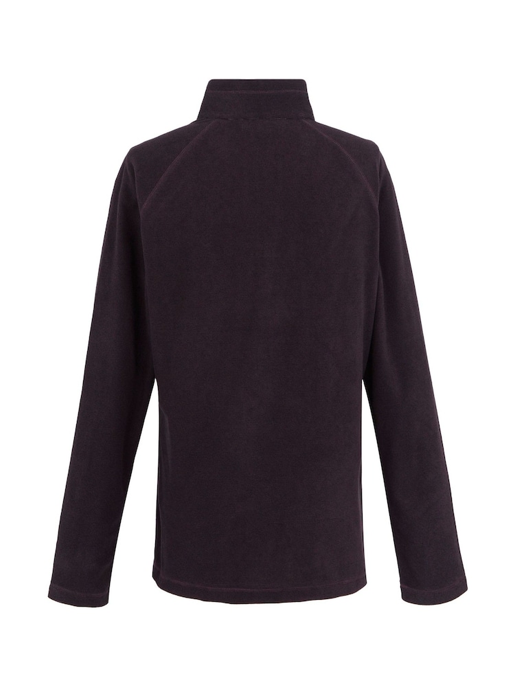 Regatta Purple Womens Montes Lightweight Half Zip Fleece - Image 6 of 6