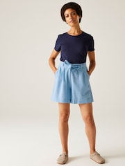 Regatta Blue Womens Sabela II Shorts - Image 3 of 7